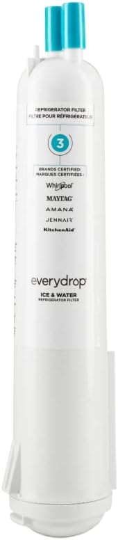 everydrop by Whirlpool Ice and Water Refrigerator Filter 3, EDR3RXD1, Single-Pack