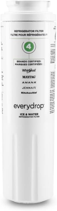 everydrop by Whirlpool Ice and Water Refrigerator Filter 4, EDR4RXD1, Single-Pack