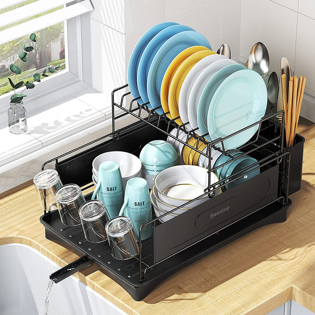 Dish rack discount for drying dishes